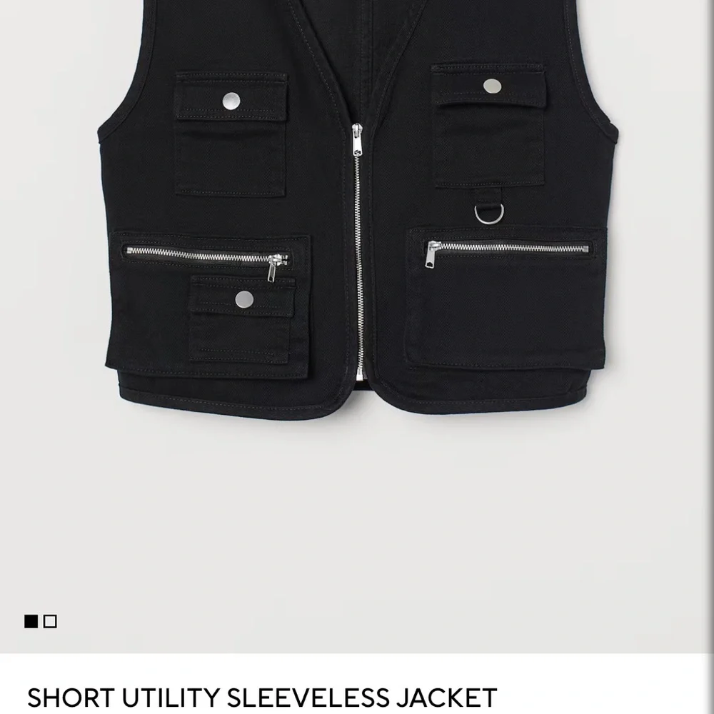 H&M Divided Multi Pocket Cargo Tactical Vest⌚️ - Picture 6 of 12